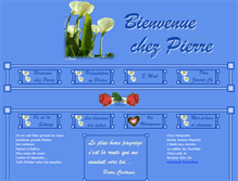 Tablet Screenshot of bienvenue-chez-pierre.fr